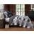 Avondale Manor Evangeline Quilts White, Black (228.6x228.6cm)