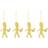 Cooee Design Cooee Design Cooee juleophæng messing 4-pak Trumpet boy Lysestage