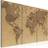 Arkiio Stylish World Map 90x60 Tavla