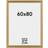 Focus Charleston Gold 60x80 Plexi Ramme Ramme