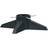 vidaXL Stand Green 55.5x55.5x15 cm Christmas Tree Stand