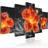 Arkiio Fire Lily Tavla 200x100cm