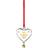 Holmegaard Christmas Heart 2021 Julgranspynt 8cm