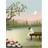 Vissevasse Girl On The Bridge Poster 50x70cm