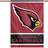 WinCraft Arizona Cardinals Primary Logo Single-Sided Vertical Banner