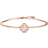 Swarovski Sparkling Dance Bangle - Rose Gold/Transparent