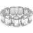 Swarovski Millenia Octagon Cut Bracelet - Silver/Transparent