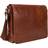 Leonhard Heyden Cambridge Shoulder Bag M - Cognac