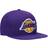 Mitchell & Ness Los Angeles Lakers Team Ground Snapback Hat Men - Purple