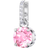Swarovski Remix Collection October Charm - Silver/Pink/Transparent