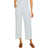 Nic And Zoe Denim Wide Leg Cropped Pants - Paper White