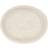 Dixie Braided dækkeserviet oval Ivory Dækkeserviet Hvid, Beige