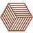 Zone Denmark Hexagon Terracotta Bordskåner