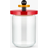 Alessi Twergi, 1 l, rød Køkkenbeholder