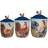 Certified International Rooster Meadow Kitchen Storage 3pcs