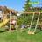 Nordic Play Playtower Jungle Gym Cottage Complete incl Climb Module X'tra & Slide
