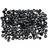 Creativ Company Rocailleperler, 3 mm, sort metallic