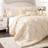 Lush Decor Avon Bedspread Beige (243.84x233.68cm)