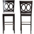 Baxton Studio Carson Bar Stool 120.9cm 2pcs