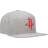 Mitchell & Ness Houston Rockets Team Logo Snapback Hat Men - Heathered Gray