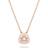 Swarovski Millenia Necklace - Rose Gold/Transparent