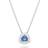 Swarovski Millenia Necklace - Silver/Blue/Transparent