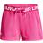 Under Armour Girl's UA Play Up Twist Shorts - Electro Pink/White (1369923-695)