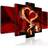 Arkiio Flames of love heart 200x100 Tavla 200x100cm