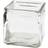 Creativ Company Firkantet lysglas, H: 10 cm, str. 10x10 cm, 12 stk. 1 ks Lysestage