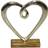 Dorre Hedy Sculpture Heart Dekorationsfigur 23cm