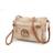 MKF Collection Camren M Signature Crossbody Bag - Beige