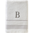 SKL Home Monogram B Bath Towel White (137.16x71.12cm)