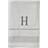 SKL Home Monogram H Bath Towel White (137.16x71.12cm)