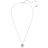 Swarovski Eternal Flower Pendant Necklace - Silver/Transparent/Pink