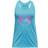 Under Armour Girl's Tech Big Logo Tank Top - Fresco Blue/Vivid Lilac (1369904-481)