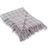 Design Imports Checked Filt Grå (152.4x127cm)