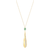 Swarovski Stunning Olive Pendant Necklace - Gold/Green/Transparent