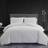 Vera Wang Abstract Crinkle Bedspread White (243.84x)