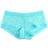 Hanky Panky Cross Dyed Leopard Boyshort - Radient Turquoise/White