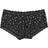 Hanky Panky Cross Dyed Leopard Boyshort - Black/Praline