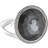 Ippolita Lollipop Mini Ring - Silver/Black/Diamonds