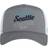 Adidas Seattle Kraken Foam Trucker Snapback Cap - Grey/White