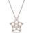 Swarovski Stella Star Pendant Necklace - Rose Gold/Transparent