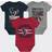 Outerstuff Houston Texans 3rd Down & Goal e Bodysuit Set 3-pack - Navy/Red/Heathered Gray