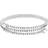 Swarovski Twisty Bangle - Silver/Transparent