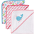 Luvable Friends Hooded Towels Pink Whale 3-Pack