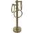 Allied Brass Vanity Top 3 Towel Ring Guest Towel Holder with Twisted Accents (983T-ABR)