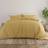 Solid 2-pack Duvet Cover Gold (238.76x187.96cm)