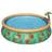 Bestway Fast Set Pool Set with Water Sprinkler and Filter Pump Ø4.57x0.84m
