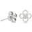 Kendra Scott Rue Stud Earrings - Silver/Transparent